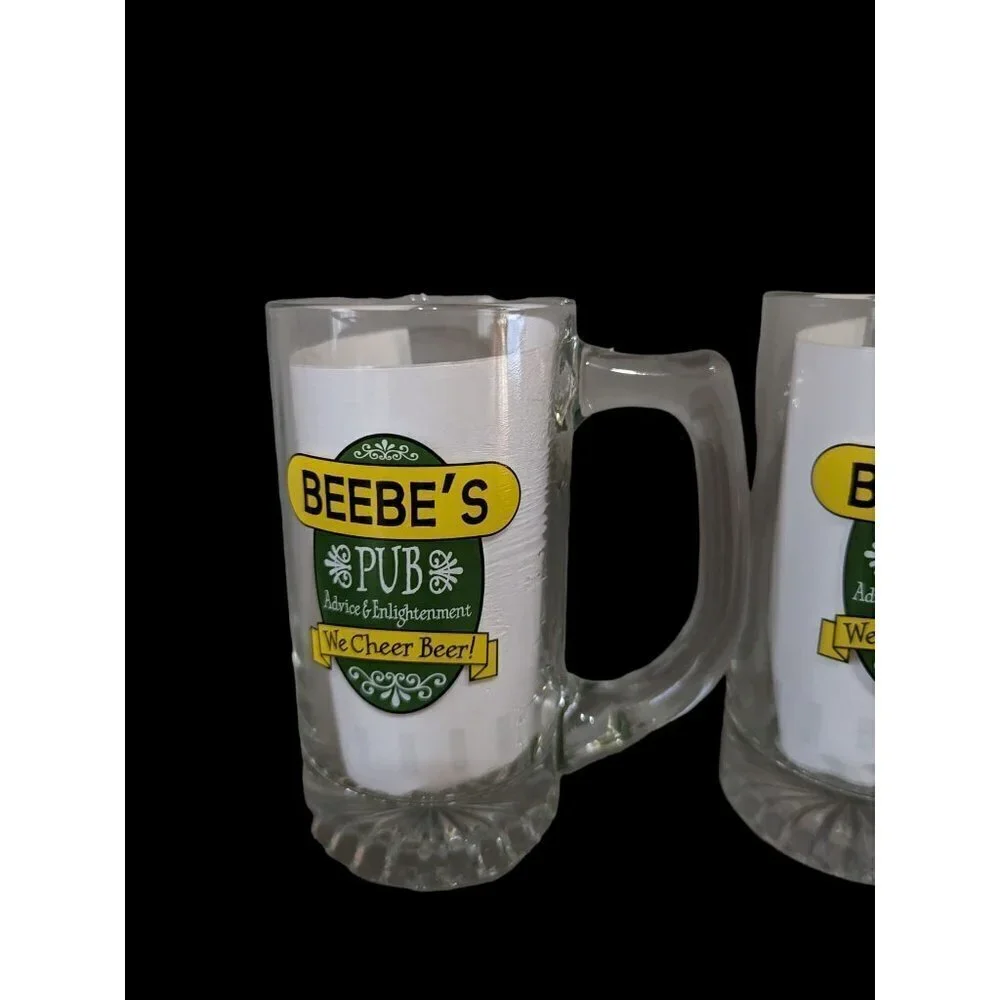 BEEBE'S PUB Advice & Enlightenment No Cheer‎ Beer glass beer mug 12pz